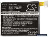 LG Optimus Vu Replacement Battery, 3.7V, 2000mAh, Li-Polymer 5