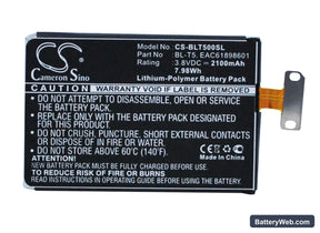 LG Nexus 4 Replacement Battery, 3.8V, 2100mAh, Li-Polymer 1