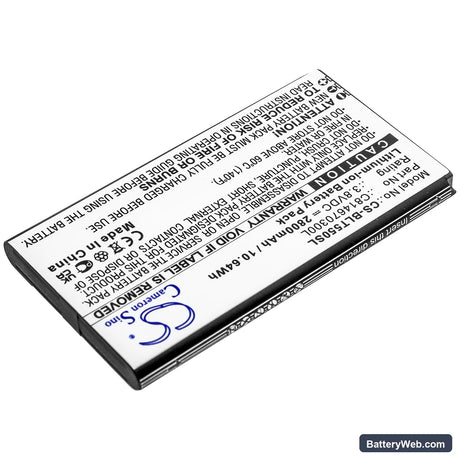 BLU Tank 2.4 Torch Replacement Battery, 3.8V, 2800mAh, Li-ion 2