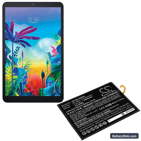 LG G Pad 5 10.1 Replacement Battery, 3.8V, 8000mAh, Li-Polymer 5