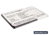BLU DASH 3.5 Replacement Battery, 3.7V, 1300mAh, Li-ion 1