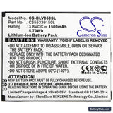BLU Vivo 5 Mini Replacement Battery, 3.8V, 1500mAh, Li-ion 3
