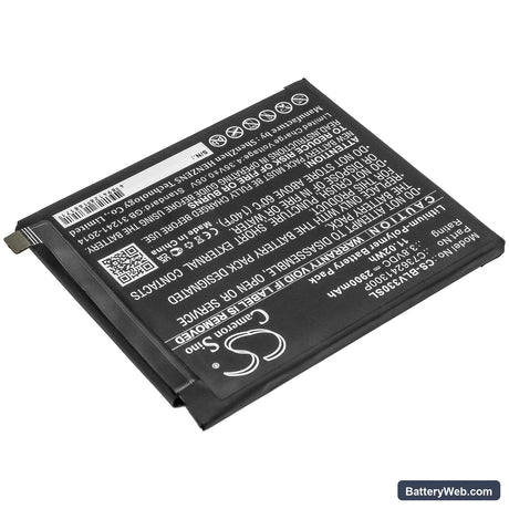 BLU Vivo XI Replacement Battery, 3.8V, 2900mAh, Li-Polymer 2