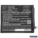 BLU Vivo XI Replacement Battery, 3.8V, 2900mAh, Li-Polymer 3