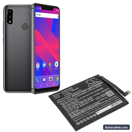 BLU Vivo XI Replacement Battery, 3.8V, 2900mAh, Li-Polymer 5