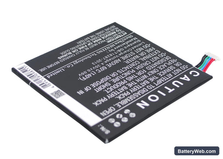 LG Pad 7.0 Replacement Battery, 3.8V, 4000mAh, Li-Polymer 4