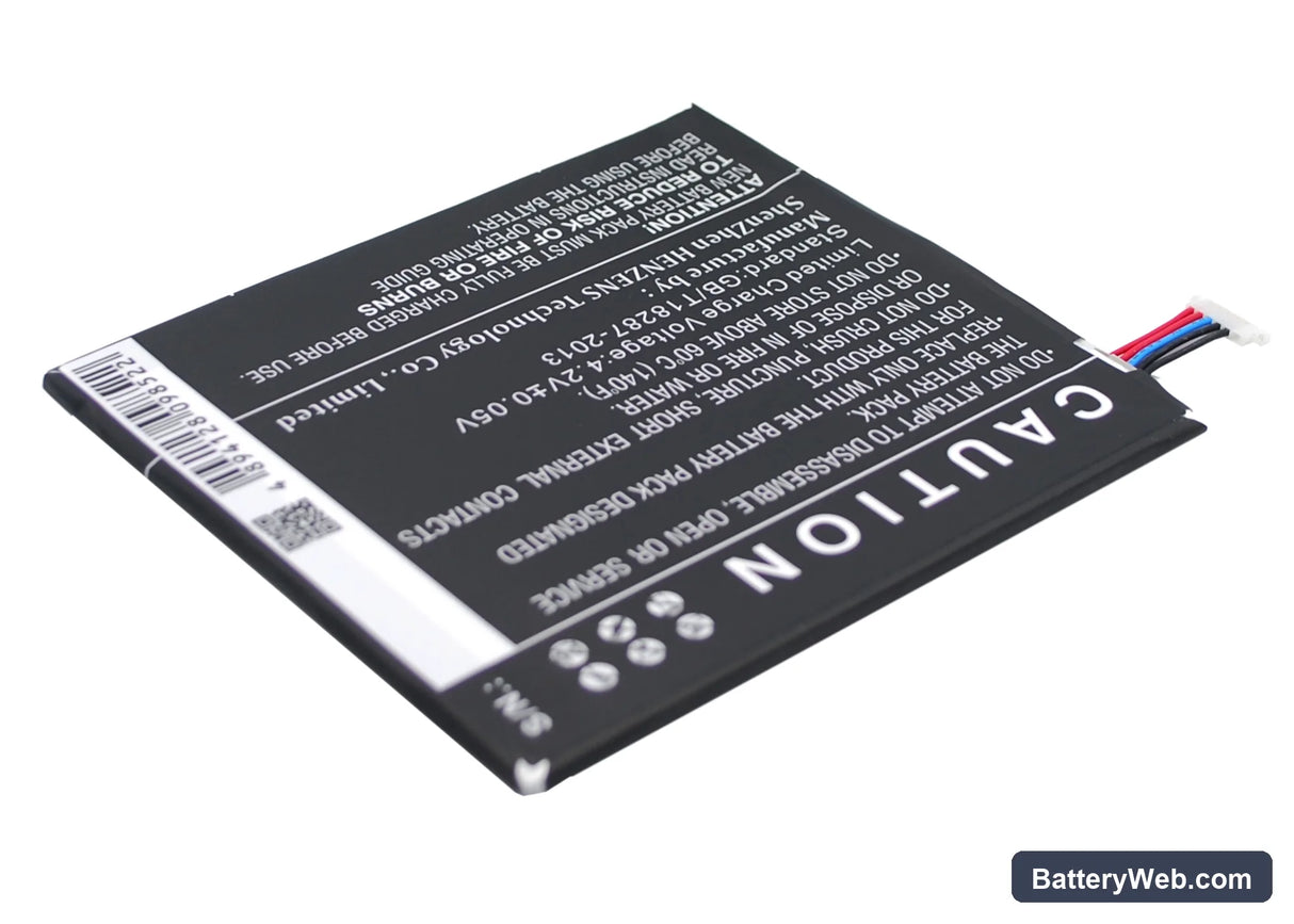 LG G Pad 8.0 Replacement Battery, 3.7V, 4200mAh, Li-Polymer 5