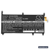 LG G Pad X 8.3 Replacement Battery, 3.8V, 4800mAh, Li-Polymer 3