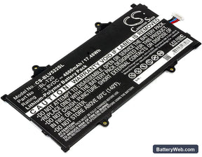 LG G Pad X 8.0 Replacement Battery, 3.8V, 4600mAh, Li-Polymer 1