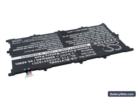 LG G Pad Tablet 10.1" Replacement Battery, 3.8V, 8000mAh, Li-Polymer 3