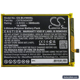 BLU V9 Replacement Battery, 3.8V, 3800mAh, Li-Polymer 3
