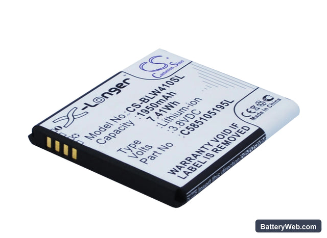 BLU Win JR Replacement Battery, 3.8V, 1950mAh, Li-ion 1