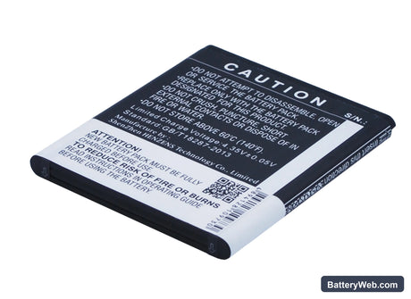 BLU Win JR Replacement Battery, 3.8V, 1950mAh, Li-ion 4