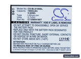BLU Life Play Replacement Battery, 3.7V, 1600mAh, Li-ion 1