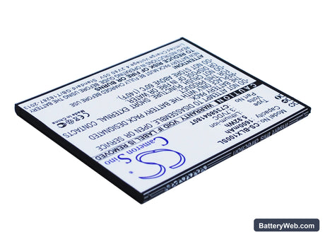 BLU Life Play Replacement Battery, 3.7V, 1600mAh, Li-ion 3