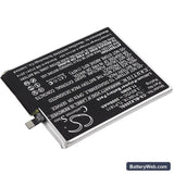 BLU Life One X2 Replacement Battery, 3.85V, 3000mAh, Li-Polymer 2