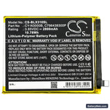BLU Vivo XI+ Replacement Battery, 3.85V, 2800mAh, Li-Polymer 3