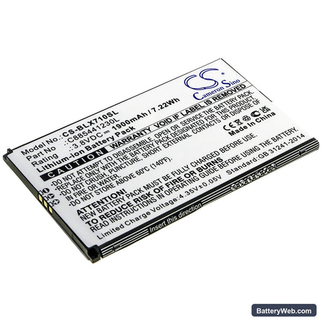 BLU Dash XL Replacement Battery, 3.8V, 1900mAh, Li-ion 1