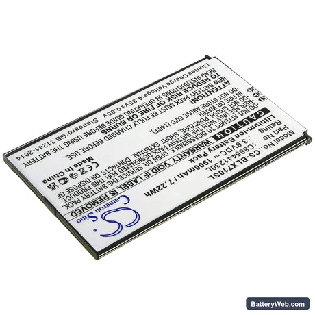 BLU Dash XL Replacement Battery, 3.8V, 1900mAh, Li-ion 2