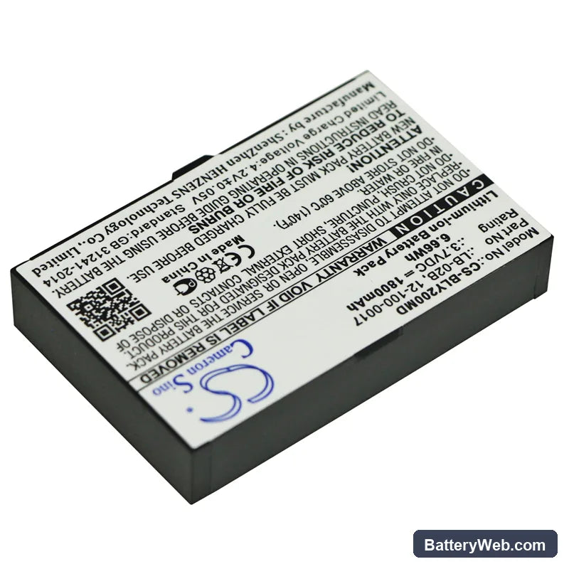 Bolate AnyYiew A2 Replacement Battery, 3.7V, 1800mAh, Li-ion 2