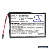 Transonic PNA-3002 Replacement Battery, 3.7V, 1400mAh, Li-ion 3