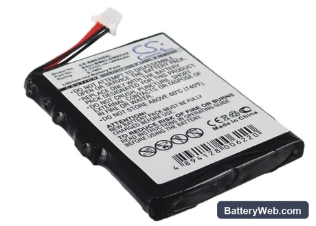 BlueMedia BM6380 Replacement Battery, 3.7V, 1400mAh, Li-ion 1