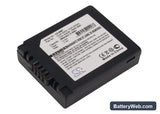 Panasonic Lumix DMC-FZ1 Replacement Battery, 7.4V, 680mAh, Li-ion 1