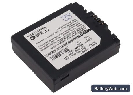 Panasonic Lumix DMC-FZ1 Replacement Battery, 7.4V, 680mAh, Li-ion 2