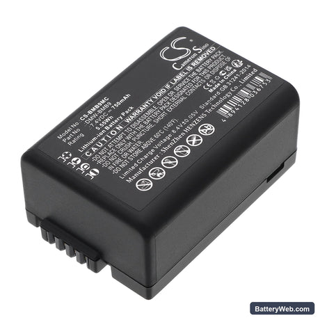 Panasonic Lumix DMC-FZ40 Replacement Battery, 7.4V, 750mAh, Li-ion 1