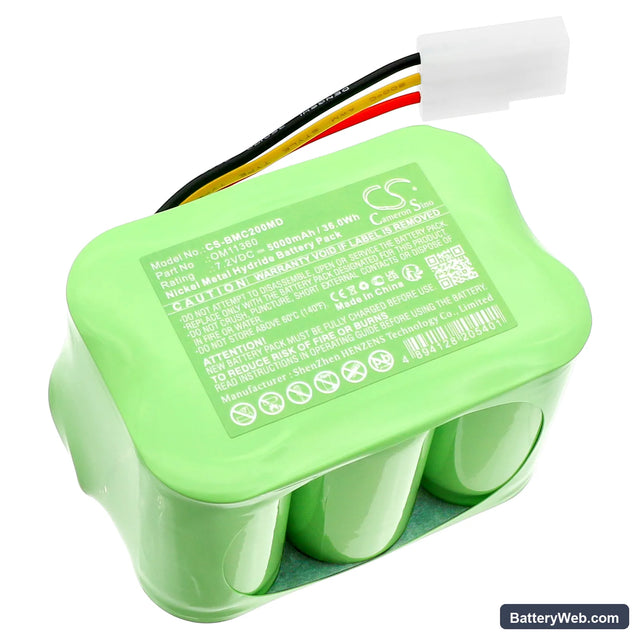 Biomedical Crossvent 2i+ Replacement Battery, 7.2V, 5000mAh, Ni-MH 1