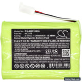 Beamex MC2-TE Replacement Battery, 3.6V, 3600mAh, Ni-MH 3