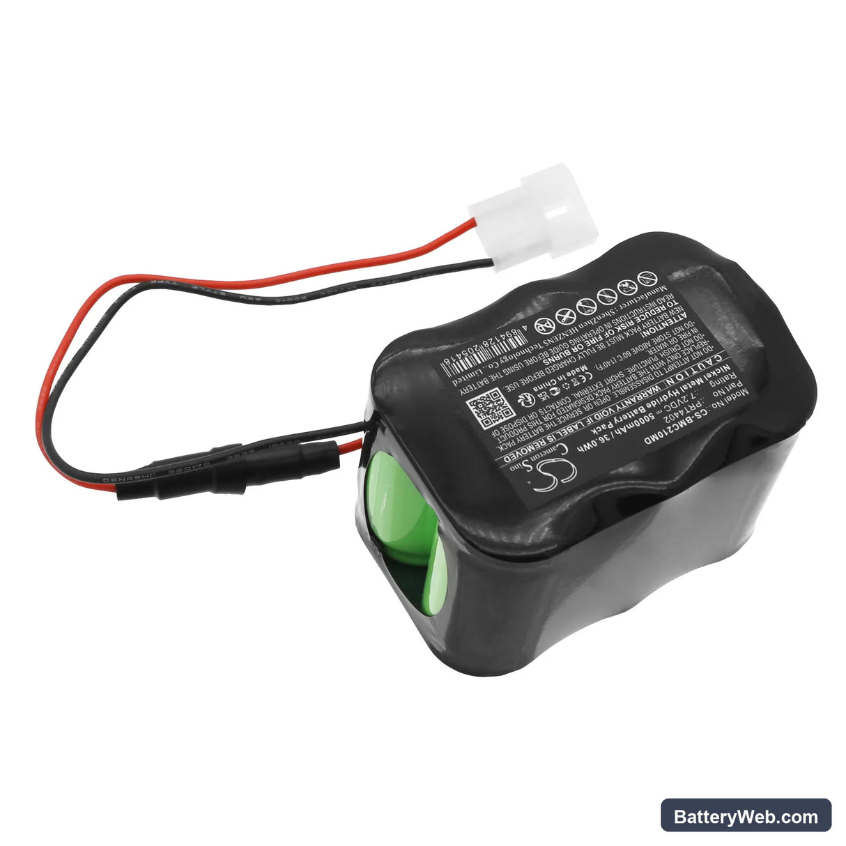 Biomedical Crossvent4+ Replacement Battery, 7.2V, 5000mAh, Ni-MH 2