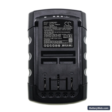 Bosch EasyRotak 36-550 Replacement Battery, 36V, 5000mAh, Li-ion 3