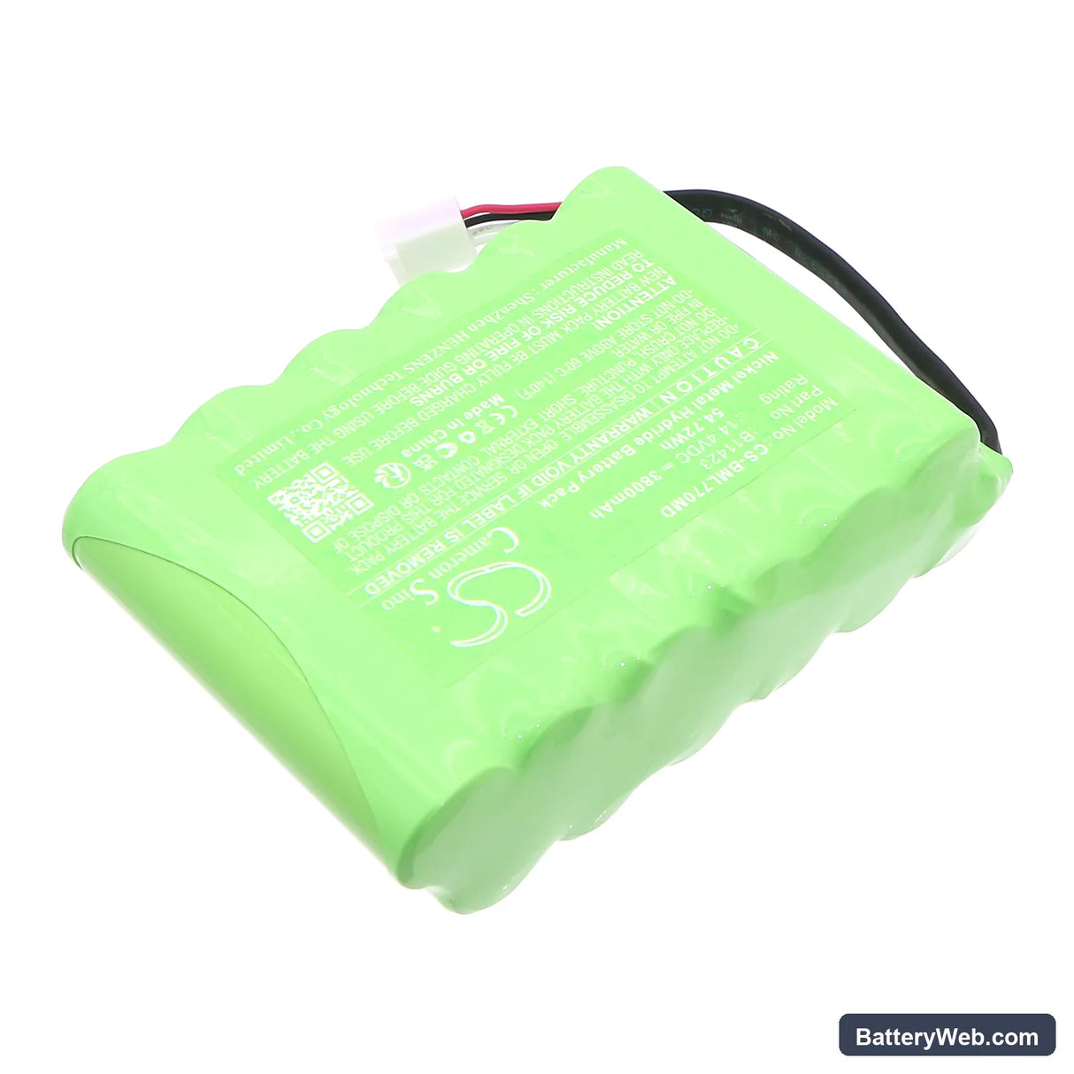 Biomedical Radiometer America ABL 77 Blood Gas Analyzer Replacement Battery, 14.4V, 3800mAh, Ni-MH 2