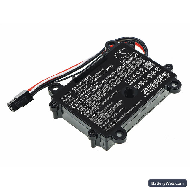Bosch Indego 350 Replacement Battery, 18V, 1500mAh, Li-ion 1
