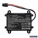 Bosch Indego 350 Replacement Battery, 18V, 1500mAh, Li-ion 3