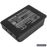 Brady BMP71 Replacement Battery, 12V, 2000mAh, Ni-MH 2