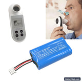 Alaris Micro 1 Spirometer Replacement Battery, 2.4V, 2000mAh, Ni-MH 6