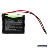 BAMO IER MUDline TGS Replacement Battery, 7.2V, 2000mAh, Ni-MH 3