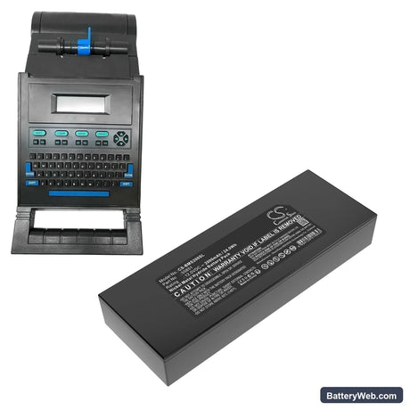 Brady LS2000 Replacement Battery, 12V, 2000mAh, Ni-MH 6