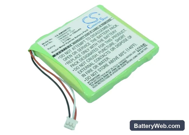Bosch MS687 Replacement Battery, 3.6V, 750mAh, Ni-MH 1