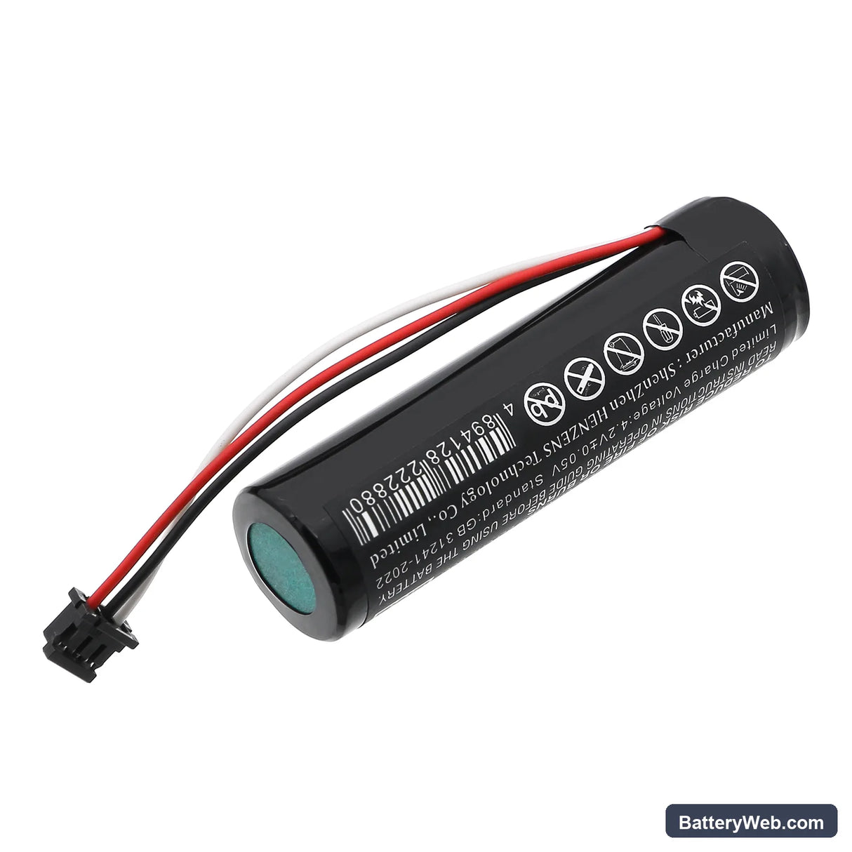 BioControl 78300BC Replacement Battery, 3.7V, 3400mAh, Li-ion 2