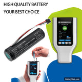 BioControl 78300BC Replacement Battery, 3.7V, 3400mAh, Li-ion 6
