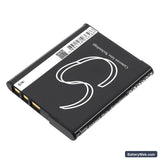 Sony _x000D_ Replacement Battery, 3.7V, 630mAh, Li-ion 3