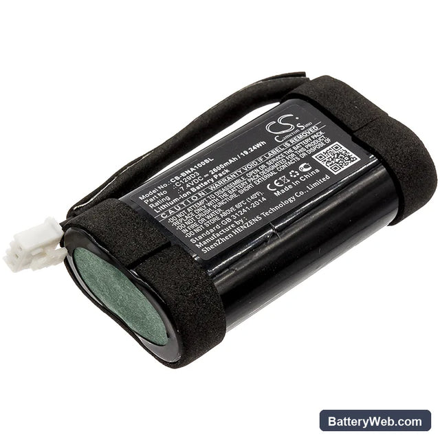 Bang & Olufsen BeoPlay A1 Replacement Battery, 7.4V, 2600mAh, Li-ion 1