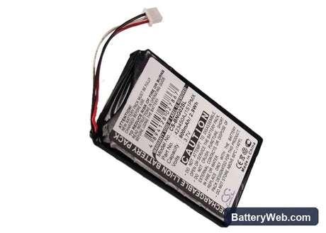 Blaupunkt TravelPilot 100 Replacement Battery, 3.7V, 800mAh, Li-ion 5