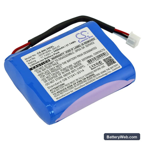 Bang & Olufsen BeoPlay A3 Replacement Battery, 11.1V, 3400mAh, Li-ion 1