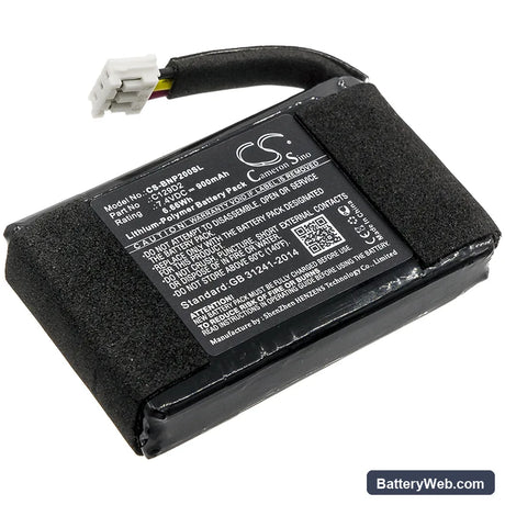 Bang & Olufsen BeoPlay P2 Replacement Battery, 7.4V, 900mAh, Li-Polymer 1