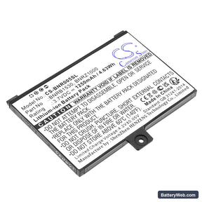 Barnes & Noble 005 Replacement Battery, 3.7V, 1250mAh, Li-ion 1