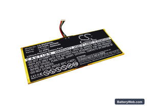 Barnes & Noble NOOK HD+9 Replacement Battery, 3.7V, 6000mAh, Li-Polymer 1